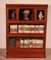 Bookcase in Mahogany with 3 Elements and Small Cabinet from Globe Wernicke 2
