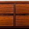 Small Scandinavian Rosewood Console with 4 Drawers, Denmark, 1960s 9
