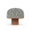 Hygge Bench in 0004 Kvadrat Zero Fabric and Smoked Oak by Saccal Design House for Collector 2