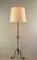 Large Wrought Iron Floor Lamp, France, 1930s 16