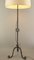 Large Wrought Iron Floor Lamp, France, 1930s 6