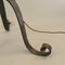 Large Wrought Iron Floor Lamp, France, 1930s 15