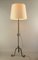 Large Wrought Iron Floor Lamp, France, 1930s 11