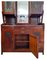 Italian Liberty Credenza in Walnut, 1920s, Image 3