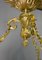 Antique Napoleon III French Empire Chandelier in Bronze and Alabaster 12