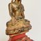 Burmesischer Künstler, Sitzender Mandalay Buddha, 1890er, Vergoldetes Holz & Lack 5