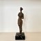 Oskar Bottoli, Small Woman Sculpture, 1969, Cast Bronze on a Black Marble Stand, Image 13