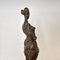 Oskar Bottoli, Small Woman Sculpture, 1969, Bronze Coulé sur un Socle en Marbre Noir 14