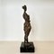 Oskar Bottoli, Small Woman Sculpture, 1969, Cast Bronze on a Black Marble Stand 11