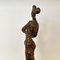 Oskar Bottoli, Small Woman Sculpture, 1969, Cast Bronze on a Black Marble Stand 15