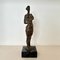 Oskar Bottoli, Small Woman Sculpture, 1969, Bronze Coulé sur un Socle en Marbre Noir 3