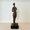 Oskar Bottoli, Small Woman Sculpture, 1969, Cast Bronze on a Black Marble Stand, Image 3