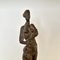 Oskar Bottoli, Small Woman Sculpture, 1969, Cast Bronze on a Black Marble Stand 2