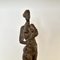 Oskar Bottoli, Small Woman Sculpture, 1969, Cast Bronze on a Black Marble Stand, Image 2