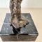 Oskar Bottoli, Small Woman Sculpture, 1969, Cast Bronze on a Black Marble Stand, Image 5