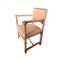 Spanische Vintage Holz Sessel, 2er Set 4