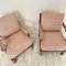 German Art Deco Upholstered Oak Lounge Chairs, 1920s, Set of 2 8