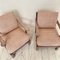 German Art Deco Upholstered Oak Lounge Chairs, 1920s, Set of 2, Image 8