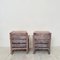 Set of German Art Deco Upholstered Oak Lounge Chairs, 1920s 16