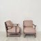 German Art Deco Upholstered Oak Lounge Chairs, 1920s, Set of 2, Image 9