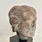 Baroque Artist, Head of a Woman, 1780, Sandstone on Marble Base 3