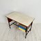 Small Mid-Century Italian Desk in Metal, Walnut and Formica by Gio Ponti, 1950s 2