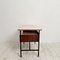 Small Mid-Century Italian Desk in Metal, Walnut and Formica by Gio Ponti, 1950s 14