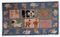 Vintage American Handmade Hooked Rug with Animals, 1970s, Image 12