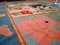 Vintage American Handmade Hooked Rug with Animals, 1970s, Image 11