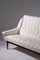 Vintage Modernist Danish Sofa in White Bouclé, 1950s 3