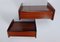 Fully Restored Danish Floating Rosewood Nightstands by Melvin Mikkelsen, 1960s, Set of 2 9