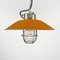 Industrial Cage Ceiling Light attributed to Kokosha, 1980s, Image 1