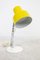 Lampada da tavolo gialla attribuita a Szarvasi, anni '70, Immagine 2