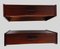 Fully Restored Danish Floating Rosewood Nightstands by Poul Volther, 1960s, Set of 2 1