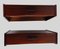 Fully Restored Danish Floating Rosewood Nightstands by Poul Volther, 1960s, Set of 2, Image 1