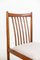 Walnut Chairs from Tatra Nabytok, 1960s, Set of 4, Image 8