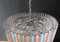 Large Triedri Murano Glass Prism Chandelier, 1990s 10