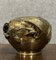Grand Cache Pot en Bronze Doré et Ciselé, Asie, 19ème Siècle 5
