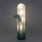 Lámpara de pie Cactus Mid-Century moderna de cristal de Murano verde agua de Poliarte, años 70, Imagen 4