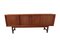 Danish Sideboard in Teak with Sliding Doors and Bar Cabinet, 1960s 9