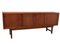 Credenza in teak con ante scorrevoli e mobile bar, Danimarca, anni '60, Immagine 10