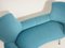 Blaues Vintage Sofa von Gigi Radice, 1950 3