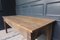 19th Century Rustic Rectangular Oak Table 13