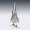 20th Century Silver Pheasant Statues, 1930s, Set of 2, Image 35