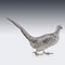 20th Century Silver Pheasant Statues, 1930s, Set of 2 40