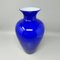 Blaue Vase von Ind. Vetraria Valdarnese, Italien, 1970er 2