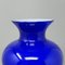 Blue Vase by Ind. Vetraria Valdarnese, Italy, 1970s 6