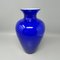 Blaue Vase von Ind. Vetraria Valdarnese, Italien, 1970er 1