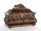 Greyhound Box in Griffins Metal from Ilsenburg, 1878 1