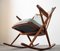 Danish Rocking Armchair by Frank Reenkaug for Bramin, 1960s 8